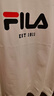 FILA 斐樂(lè )官方男女同款針織T恤2025年夏季純棉寬松休閑情侶短袖t恤 曬單實(shí)拍圖