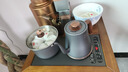 M純鈦智能全自動(dòng)上水電熱水壺家用嵌入茶臺(tái)茶桌煮茶一體保溫?zé)畨夭杈吖Ψ蚺莶栝_水壺煮茶壺套裝 1L 純鈦燒水壺+消毒款 20X37CM 曬單實(shí)拍圖