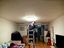 美的（Midea）吸頂燈led客廳燈大瓦數(shù)高亮三防wifi智控調(diào)光全屋燈具明軒A1 智控調(diào)光|60W臥室燈|三防 曬單實(shí)拍圖