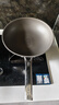 愛仕達炒鍋純鈦炒鍋家用廚房無涂層防粘高端炒菜鍋新品 燃氣電磁通用 100%純鈦0涂層防粘炒鍋 32cm 曬單實拍圖