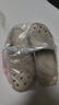 樸西厚底包頭半拖女士夏外穿洞洞鞋 淺沙色  39-40 曬單實(shí)拍圖
