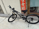 菲利普軟尾山地車自行車成人男款式速降青少年雙減震變速賽車女士單車 XR-時(shí)光灰【中置油壓避震】鋁架 26英寸 33速【油碟】可鎖避震前叉 曬單實(shí)拍圖