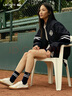LACOSTE法國鱷魚男女同款25春夏新款飛行員夾克棉服外套|BH3441 HDE/遠(yuǎn)峰藍(lán) S 曬單實拍圖