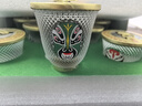 京爺北京二鍋頭 臉譜口杯酒46度75ml*8杯 大曲清香型白酒禮盒純糧酒 46度 75mL 8瓶 大曲清香金裝口杯酒 曬單實(shí)拍圖
