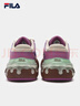 FILA 斐樂(lè )官方女鞋CARROT摩登板鞋蘿卜鞋休閑運動(dòng)鞋厚底鞋女 淺桑葚紫/香檳棕色-PA 36 曬單實(shí)拍圖