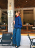 Polar Skate Co Track Jacket 復(fù)古運(yùn)動休閑情侶夾克防風(fēng)外套男女 藍(lán)紅 S 曬單實(shí)拍圖
