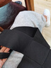 LUCYLEE日本護腰帶腰男女開肩美背矯姿帶駝背背部久坐 【腰肩帶組合-灰】(均碼：體重60-150斤)強力 曬單實拍圖