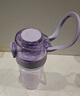 膳魔師（THERMOS）Tritan塑料水杯夏季男女運(yùn)動(dòng)瓶戶外露營(yíng)便攜隨行杯帶提手茶杯TCSD 薰衣草紫700ml 曬單實(shí)拍圖