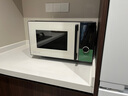 美的（Midea）微烤炸一體機(jī)家用變頻微波爐烤箱空氣炸平板23L900W不銹鋼內(nèi)膽石墨烯烤管（C3F6） 曬單實(shí)拍圖
