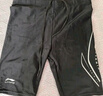 李寧（LI-NING）泳褲男士防尷尬極簡泳衣五分訓練游泳褲 3031 黑色 XXXXL  曬單實拍圖