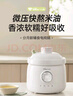 小熊（Bear）嬰兒輔食機(jī) bb煲陶瓷 蒸煮米油分月齡直燉微壓輔食鍋電燉鍋燉盅1L 曬單實(shí)拍圖