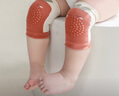 翹腳鴨（Tiptoe Duck）2雙嬰兒護(hù)膝爬行兒童護(hù)膝透氣寶寶學(xué)步防摔防磨 蘿卜2雙 0-4歲 曬單實(shí)拍圖