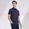 雅戈?duì)枺╕OUNGOR） POLO男士 夏季青年男士商務(wù)休閑短袖高端POLO衫 藏青 XL 曬單實(shí)拍圖