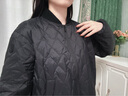 波司登（BOSIDENG）25新款輕薄羽絨服女款90絨立領(lǐng)菱格寬松休閑保暖外套B250135306 夜空黑|8F44 XS 155/80A 體重約110以內(nèi) 曬單實(shí)拍圖