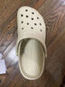 crocs卡駱馳檀健次同款洞洞鞋男沙灘鞋|10001 骨白色-2Y2 39(240mm) 曬單實拍圖