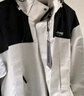 吉普（JEEP）沖鋒衣男女三合一外套男防風保暖情侶羽絨服可拆卸夾克衣登山服男 男女同款象牙白[三合一抓絨內(nèi)膽] M(建議135-150斤) 曬單實拍圖