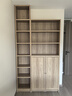 宜家（IKEA）BILLY畢利OXBERG奧克伯書(shū)柜儲物架奶油風(fēng)侘寂風(fēng)美式風(fēng) 仿橡木帶門(mén) 曬單實(shí)拍圖