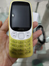 諾基亞（NOKIA）3210 4G 移動(dòng)聯(lián)通電信廣電全網(wǎng)通 2.4英寸雙卡雙待 直板按鍵學(xué)生功能機(jī)備用手機(jī) 金色 曬單實(shí)拍圖