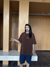 NEPA耐葩2025夏季新品男女日常戶外運(yùn)動(dòng)褲子防潑水涼爽短褲7LD1772 鐵灰色B55 S 160/73A（075） 曬單實(shí)拍圖