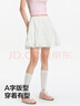 森馬（Semir）[商場(chǎng)同款]半身裙女設計感重工繡花2025夏A字蛋糕裙101325120007 曬單實(shí)拍圖