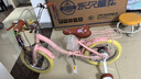 永久（FOREVER）復(fù)古兒童自行車女孩單車3-8-10歲公主款腳踏車男女寶寶童車14寸 曬單實拍圖