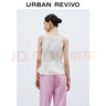 UR2025秋季新款女裝氛圍感百搭休閑系帶收腰吊帶衫UYY250062 曬單實(shí)拍圖