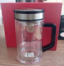 希諾雙層玻璃杯男家用商務(wù)辦公水杯帶手柄泡茶杯子XN-9321 435mL 曬單實拍圖
