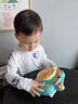 皇恩嬰幼兒方向盤蒙氏早教益智兒童玩具小寶寶啟智專注力訓(xùn)練仿真駕駛 禮盒電池裝/方向盤鋼琴游戲桌/綠 曬單實(shí)拍圖