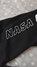 NASA GISS褲子男運動(dòng)休閑褲男士寬松直筒褲學(xué)生長(cháng)褲 黑色直筒 L 曬單實(shí)拍圖