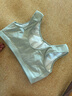 奶糖派大杯文胸筑夢師5.0薄款防外擴睡眠內(nèi)衣顯小胸罩無鋼圈送女友 筑夢師5.0-幻影綠 M 4(75H-I/80G-H) 曬單實拍圖
