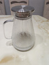 青蘋果冷水壺涼水壺硼硅耐熱玻璃冷熱水壺嘟嘟壺1.8L大容量家用飯店通用 曬單實拍圖