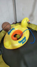 樂(lè )卡利兒童游泳圈加厚防側翻救生圈嬰兒3-6歲游泳圈坐圈卡通黃鴨游泳艇 【游泳艇帶把手承重30公斤】 曬單實(shí)拍圖