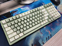 B.O.W無(wú)線(xiàn)藍牙機械鍵盤(pán)女生高顏值游戲電競專(zhuān)用茶軸鍵盤(pán) 全鍵無(wú)沖輕薄便攜外接筆記本電腦混色鍵鼠套裝 茶軸丨抹茶綠丨雙模無(wú)光丨電池版插拔軸丨100鍵無(wú)沖 2.4G無(wú)線(xiàn)+3藍牙 曬單實(shí)拍圖