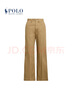 Polo Ralph Lauren 拉夫勞倫女裝 經典款闊腿卡其褲RL22870 250-棕色 XS (2) 曬單實拍圖