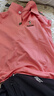 啄木鳥(niǎo)翻領(lǐng)短袖t恤女夏季新款POLO衫純棉正肩顯瘦運(yùn)動(dòng)休閑上衣 粉紅 XL 曬單實(shí)拍圖