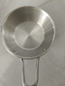 美廚（maxcook）304不銹鋼碗帶把手泡面碗雪拉碗韓式碗小碗米酒碗調(diào)料碗MCWA4922 曬單實(shí)拍圖