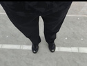 GXG男裝針織休閑褲運(yùn)動褲男長褲24年夏季 黑色 M/30碼 曬單實(shí)拍圖