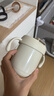 沃德百惠（WORTHBUY）316不銹鋼兒童水杯雙飲杯吸管杯便攜牛奶杯寶寶防燙防摔喝水杯子 赫赫熊 300ml 曬單實拍圖