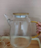 雅集棱影四季大容量錘紋加厚耐熱玻璃冷水壺燒水壺涼白開水壺1800ml 曬單實拍圖