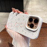 波沃姆 適用于蘋(píng)果16手機(jī)殼新款白色雪花iPhone16plus全包耐臟液態(tài)硅膠15promax氛圍感防摔高級(jí)女款秋冬 【白色雪花】液態(tài)硅膠，手感好 iPhone 16【包住相機(jī)按鍵】 曬單實(shí)拍圖
