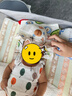 貝娜茜嬰兒帽子夏季薄款寶寶防曬帽遮陽帽嬰幼兒男太陽帽漁夫帽新款外出 曬單實拍圖