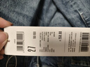 森馬（Semir）牛仔褲女做舊復(fù)古風(fēng)直筒褲個(gè)性街頭秋顯瘦拼接長(zhǎng)褲103524124013A 曬單實(shí)拍圖