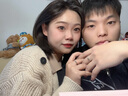 老鳳祥純銀情侶戒指一對男女對戒求婚表白鉆戒七夕情人節(jié)禮物送女友老婆 唯愛鉆石對戒 曬單實拍圖