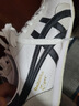 Onitsuka Tiger鬼塚虎RUNSPARK夏季男女情侶款時(shí)尚休閑鞋小白鞋 白色/黑色 37.5 曬單實(shí)拍圖