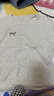 貝仙祺2025夏季新款女短袖T恤女白色蝴蝶結(jié)純棉刺繡正肩圓領(lǐng)短袖T恤女夏 花灰色 010 XL 建議115-130斤 曬單實拍圖