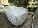 御山河牛津布汽車(chē)車(chē)衣車(chē)罩加厚防曬防雨遮陽(yáng)隔熱通用四季全罩車(chē)外套防塵 【銀灰色】牛津布七防車(chē)衣罩+贈(zèng)送車(chē)衣收納袋 雙層特厚款【防暴曬抗大風(fēng)防雪凍-抵御惡劣天氣】 曬單實(shí)拍圖