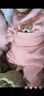 哈趣猴嬰兒衣服秋冬款保暖溫變內(nèi)衣套裝新生兒寶寶秋衣褲分體睡衣兩件套 粉色 80 【適合9-12個(gè)月寶寶】 曬單實(shí)拍圖