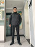 波司登（BOSIDENG）25年新款羽絨服男款時(shí)尚休閑短款立領(lǐng)防風(fēng)百搭休閑加厚保暖外套 黑色|8056 M 175/96A 體重約140-155斤 曬單實(shí)拍圖