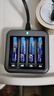 南孚7號充電鋰電池4粒 1.5V恒壓快充 TENAVOLTS 適用閃光燈/手柄/吸奶器/鼠標(biāo)/話筒等 AAA七號 曬單實(shí)拍圖