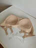 浪莎無(wú)肩帶內衣女胸罩薄款透明肩帶小胸聚攏美背2025新款吊帶裙專(zhuān)用 粉底液膚 M （適合75AB） 曬單實(shí)拍圖